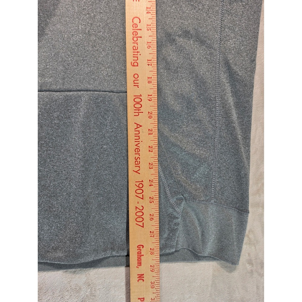 Nike Dri-FIT Mens XL Gray Heathered Pullover Hoodie Sweatshirt Training Gym - Picture 7 of 8